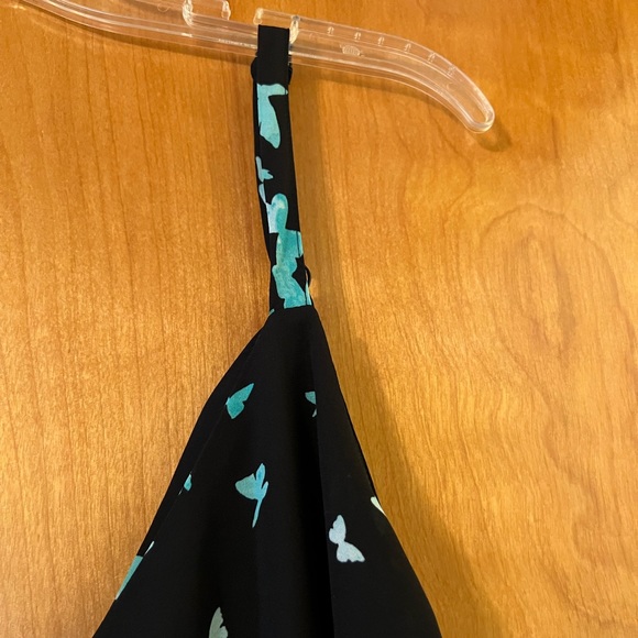 Torrid Butterfly Georgette Tiered Cami Sleeveless Top Butterflies Plus Size 3 - Picture 3 of 7